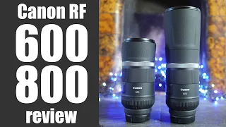 Canon RF 600mm 800mm f11 REVIEW super-telephotos for us all!