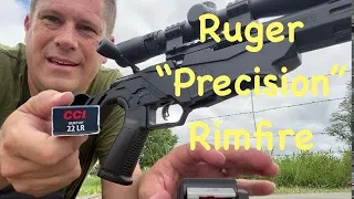 Ruger Precision Rimfire, Ammo Test - Haven't had much time for flying...