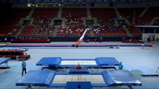 TU Xiao (CHN) - 2017 Trampoline Worlds, Sofia (BUL) - Qualification Trampoline Routine 1