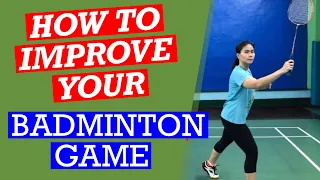 HOW TO IMPROVE YOUR BADMINTON GAME- Drills to help you become a better player faster #badminton