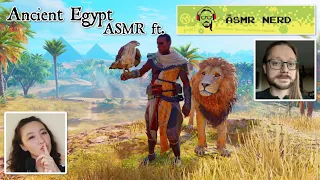 ASMR | The Most Relaxing Ancient Egypt Tour with @theASMRnerd! | Ear to ear whispering