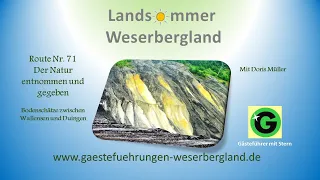 Landsommer Route Nr. 71: Der Natur entnommen und gegeben: Bodenschätze bei Duingen und Wallensen