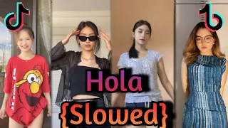 {Hola Slowed}TIKTOK DANCE COMPILATION 2022 # 51