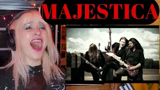 MAJESTICA - Above The Sky |  Artist & Vocal Performance Coach Reaction & Analysis