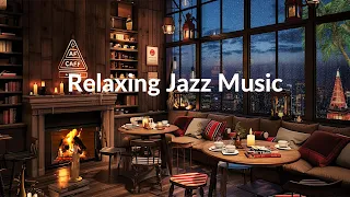 Relaxing Cafe Space | Gentle, Mellow Jazz Music Helps Focus and Relax the Mind
