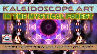 🏵️ KALEIDOSCOPE ART IN THE MYSTICAL FOREST 🌳🌲 EPIC MUSIC 🍄