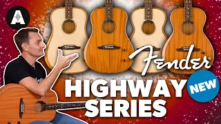 Fender Highway Series Acoustics - Great For Stage & Home