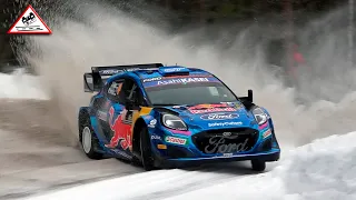 Flat out & Action | Shakedown WRC Rally Sweden 2023 [Passats de canto]