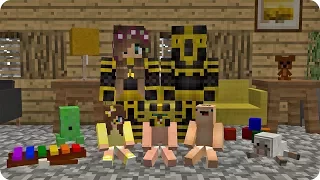 LA FAMILIA DE MASSI EN MINECRAFT 😍