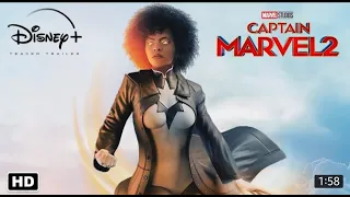 CAPTAIN MARVEL 2 Trailer  1 HD   First Look Concept   Teyonah Parris  Brie Larson1080P HD