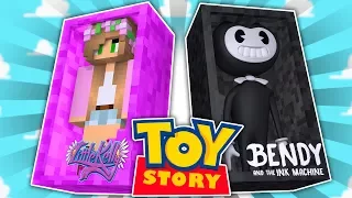 Minecraft TOYSTORE : BENDY DOLL RUINS THE TOYSTORE! w/LittleKellyandCarly,TinyTurtle(CustomRoleplay)