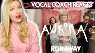 Vocal Coach Reacts: AURORA 'Runaway' Acoustic In Depth Analysis