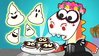 Learn to cook Halloween recipes with Eddie 👨‍🍳👻 Gameplay for kids