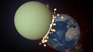 Venus Collides with Earth - Universe Sandbox