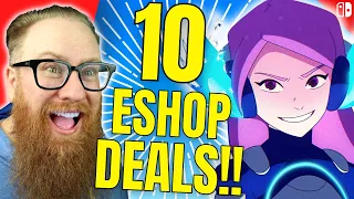 10 GREAT ESHOP DEALS!  Lowest ever sale prices on many Nintendo Switch games!