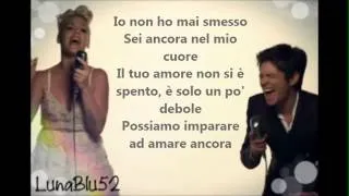 Pink ft Nate Ruess   Just give me a reason traduzione