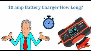 10 amp Battery Charger How Long / How long to Charge a Car Battery at 10 Amps Charger