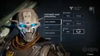 Destiny - Character Creation