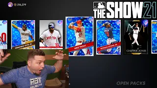 I spent $2000 to pack over 40 DIAMONDS in MLB The Show 21