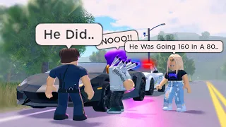 Cop Stole My Girlfriend After She Snitched On Me.. (Roblox)
