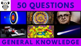 General Knowledge Quiz Trivia #109 | Archery Shot, Old Clock, Mikhail Gorbachev, Ninja Turtle, Comet