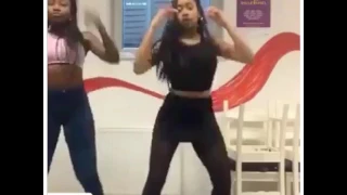 Grade school dance battle