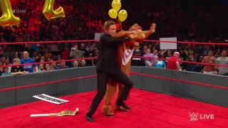 The Miz attack's a bear