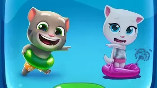 Talking Tom Pool 2017 Gameplay Walkthrough Level 31-45 Octo-Pool | Cartoons Mee