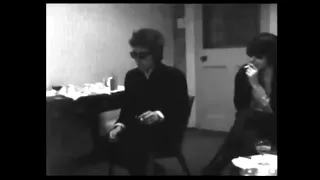 Bob Dylan watching Eric Clapton  in John Mayall Bluesbreakers on British TV in Clapton Documentary