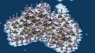 Yuri's Revenge Red Alert 2 Ice Age V6 Map Extra Hard AI Enemy