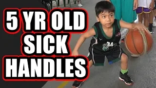 5 Year Old with SICK Basketball Handles !