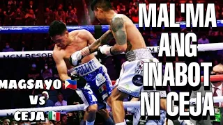 REPLAY👊👊 Magsayo 🇵🇭 VS Ceja 🇲🇽  Knock Out Fight