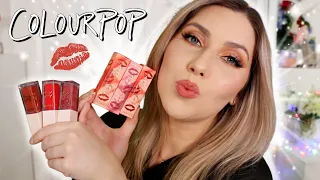 COLOURPOP GLOSSY LIP STAINS 💋 swatches + review!