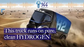 A hydrogen truck at the Dakar Rally in Saudi Arabia is making a statement...