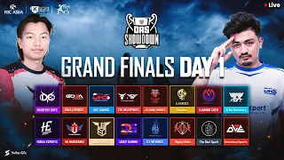 DRS Showdown | Grand Finals | Day 1