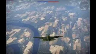 Хвост самолёта упал со скоростью +1200 км/ч в War Thunder