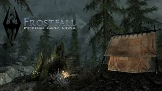 I attempt surviving Skyrim's harsh climate - Frostfall - Day 1