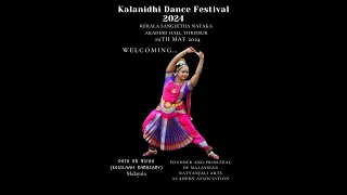 Kalanidhi Dance Festival 2024 Kerala Sangeetha Nataka Akademy Hall Thrissur