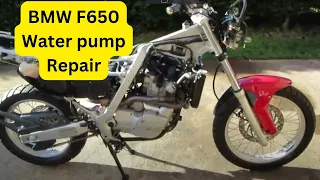 Water pump repair The restoration of my 1994 BMW F650 Funduro. | #motorcycle Restoration biker