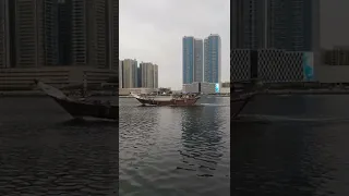 fishing boat in dubai #ajman #dubai #fishing #uae