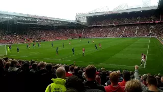 Paul Pogba first goal at Old Trafford Manchester United MUFC POGBACK