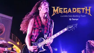 Megadeth - Lucretia Marty Friedman´s Solo Extended Backing Track (10 Minutes)
