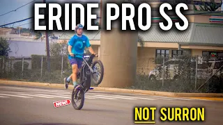 REVIEWING *60MPH* ELECTRIC DIRT BIKE!(eride pro ss)