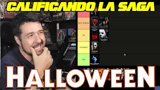 CLASIFICANDO TODAS LAS PELIS DE HALLOWEEN!