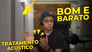 TRATAMENTO ACÚSTICO | Painéis Acústicos Bom, Bonito e Barato - Faça Você Mesmo