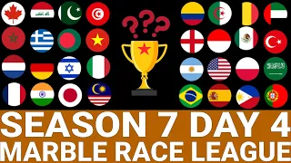 Marble Race League Season 7 DAY 4 Marble Race in Algodoo