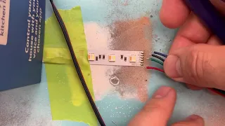 Soldering LED strip- do it right! Valoflex RGB Hybrid Strip from M-Elec