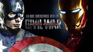 7 Cosas Que Queremos Ver en Captain America: Civil War