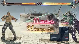 Tekken 8 Yoshimitsu Wall Carry and High Damage Combos