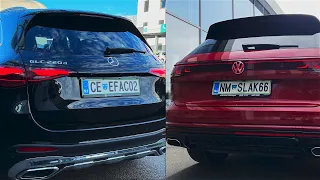 New Volkswagen TOUAREG 2024 vs New Mercedes GLC 2023 | Acceleration comparison 0-100 km/h